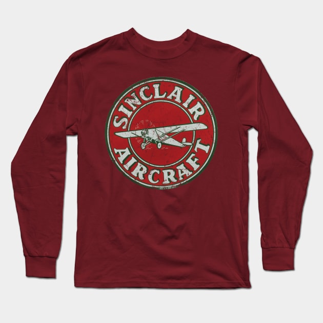 Sinclair Aircraft Long Sleeve T-Shirt by MindsparkCreative